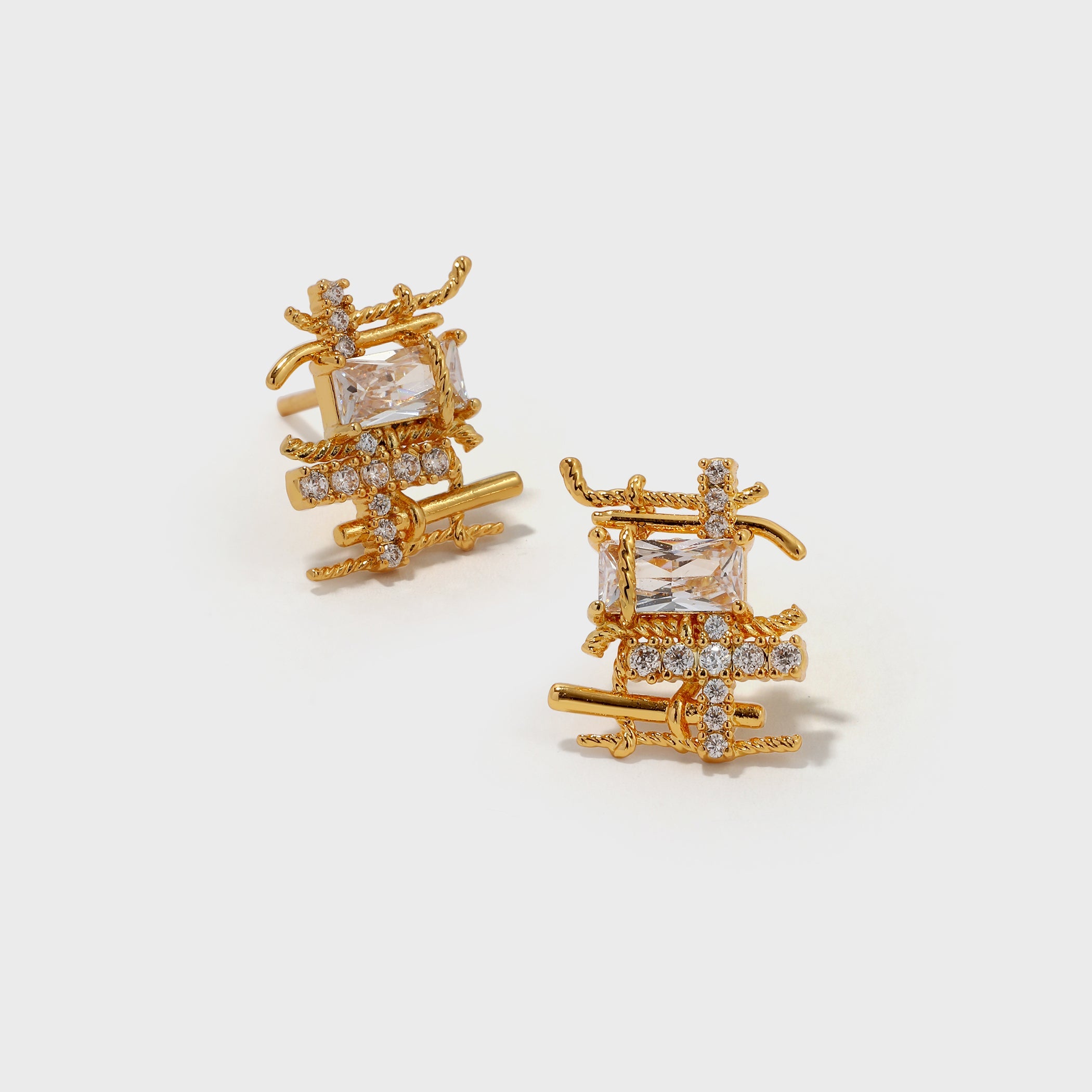 CERCOO Eon Weave Mini Earrings