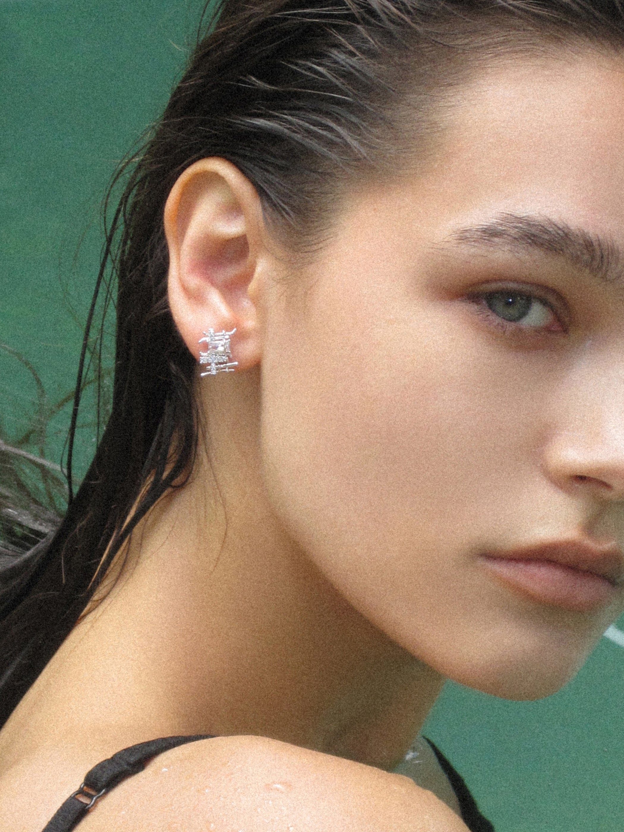 CERCOO Eon Weave Mini Earrings