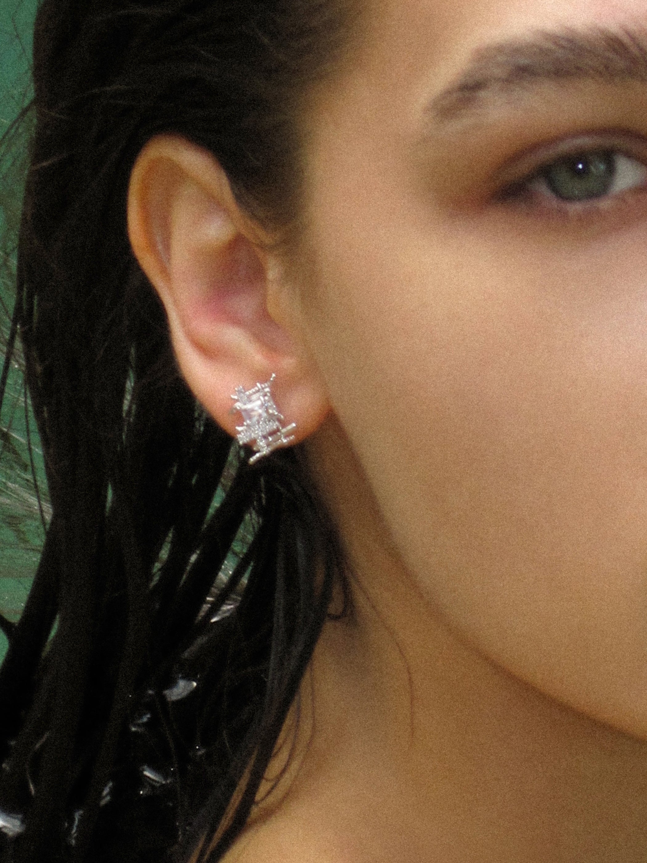 CERCOO Eon Weave Mini Earrings