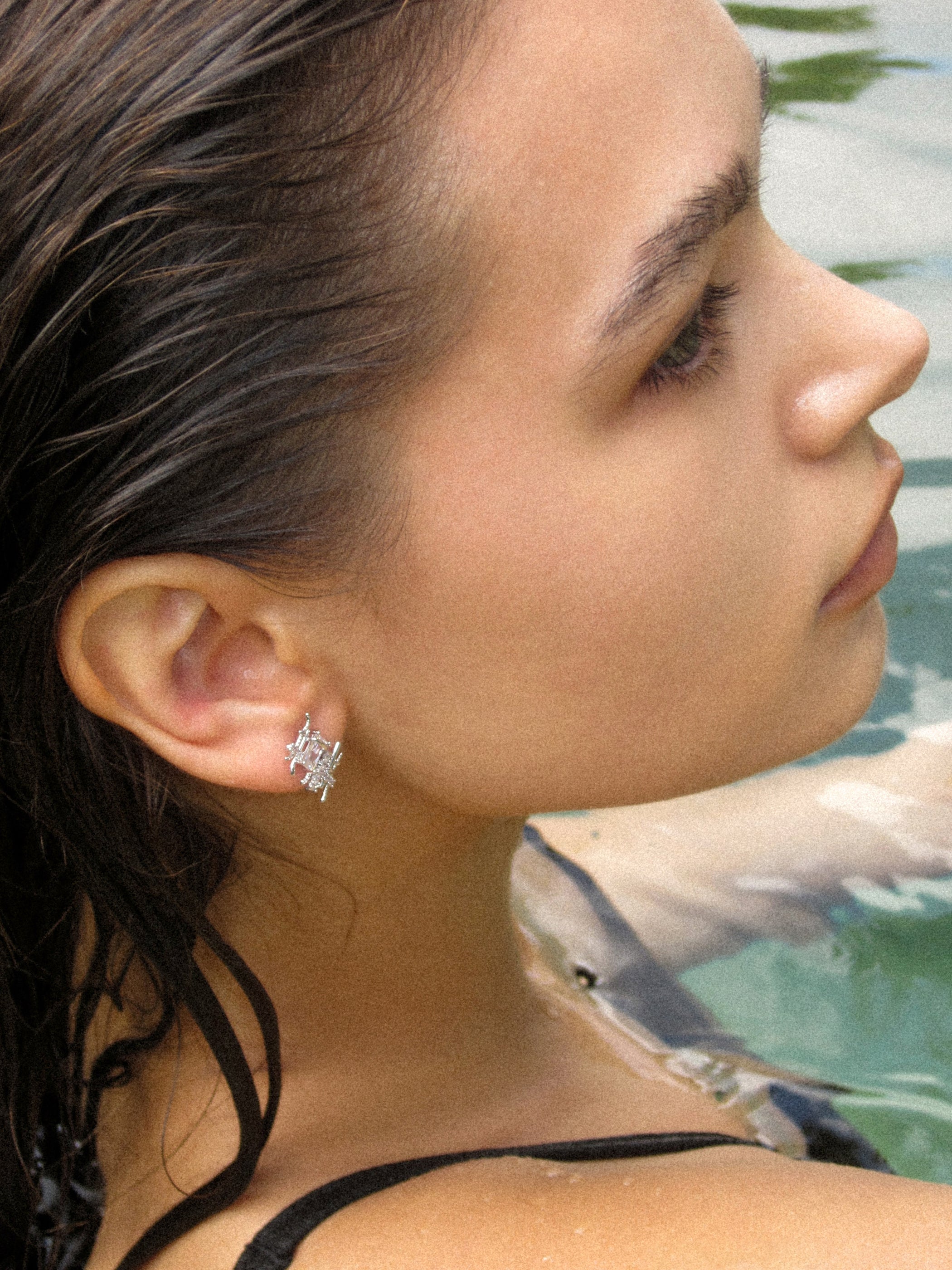 CERCOO Eon Weave Mini Earrings