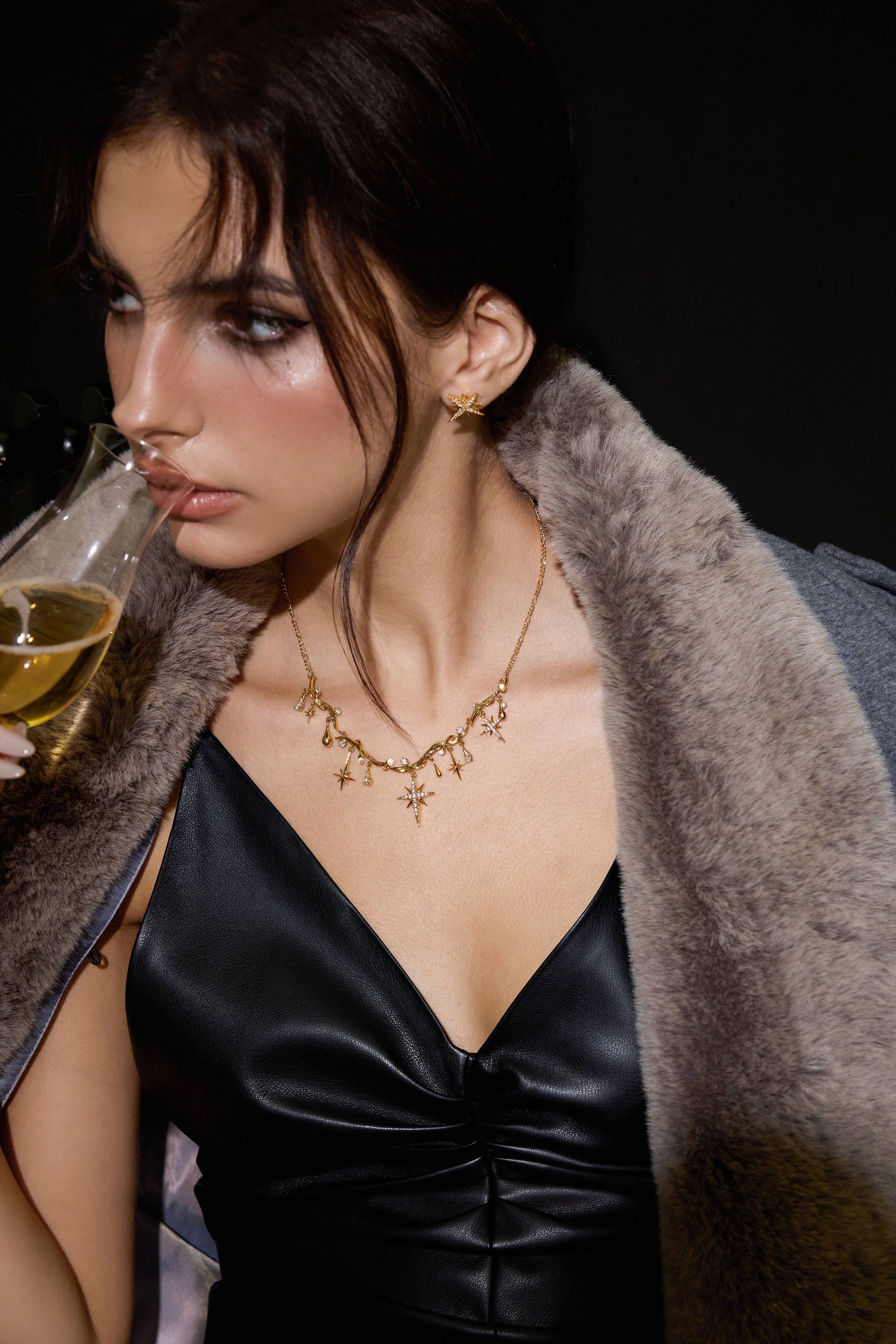 CERCOO Starfall Serenity Necklace