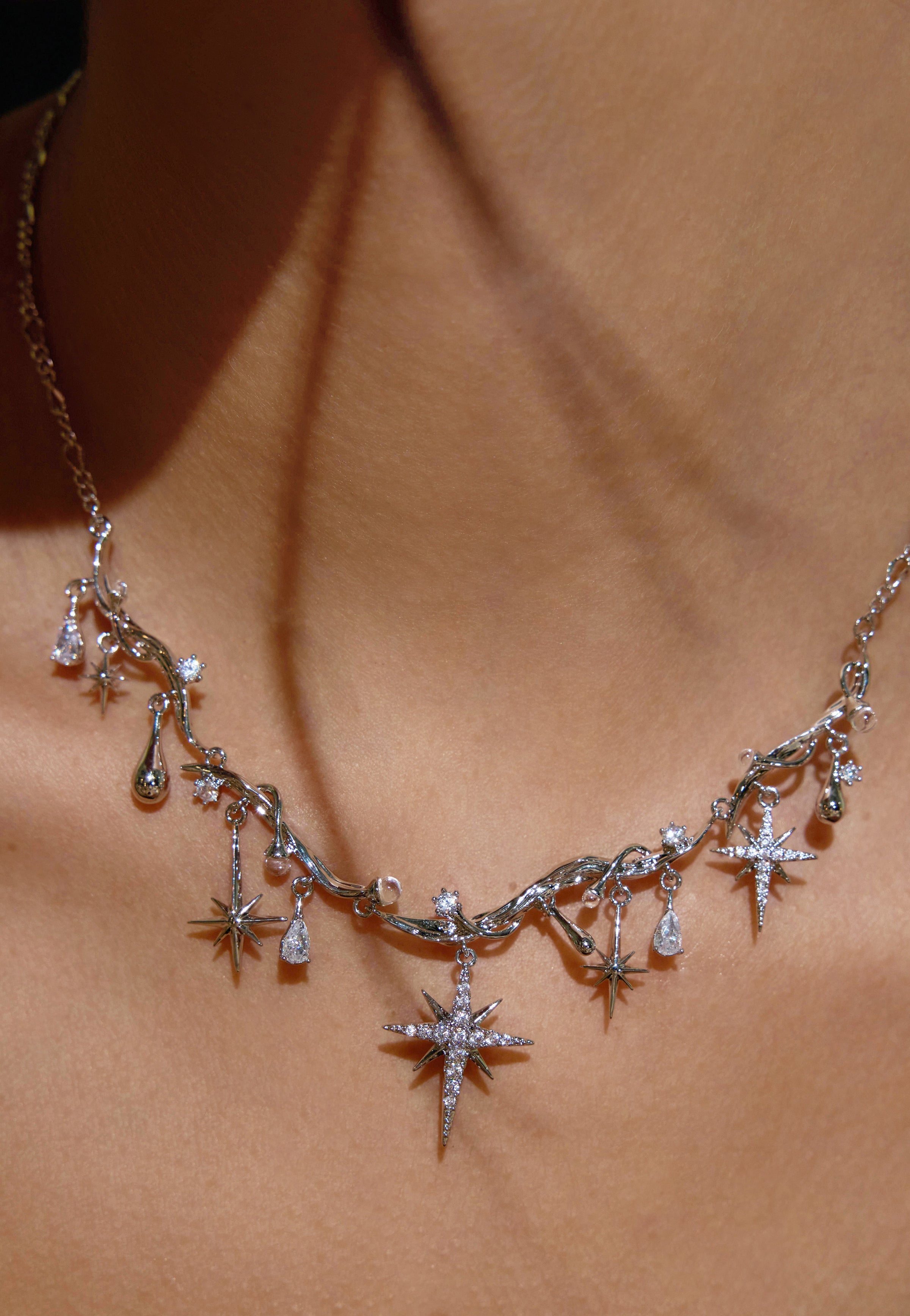 CERCOO Starfall Serenity Necklace