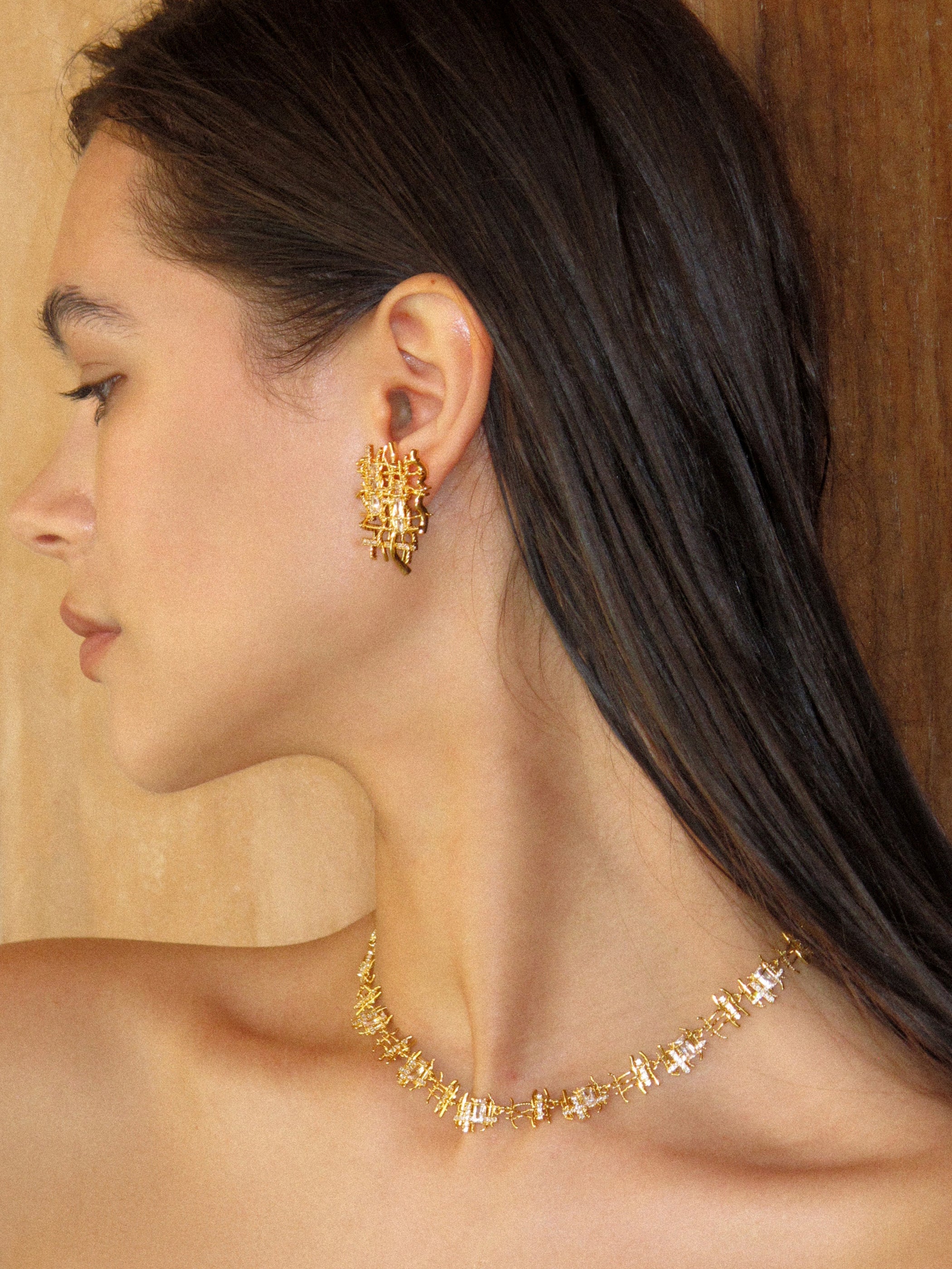 CERCOO Eon Weave Irregular Necklace